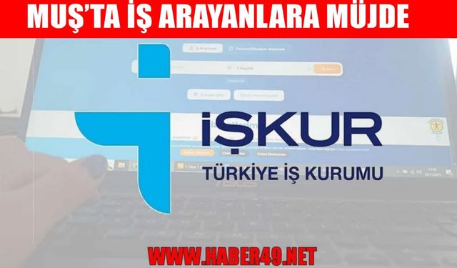 Muş Müftülüğü ve İŞKUR iş birliğiyle İUP başlıyor: 85 kişi istihdam edilecek