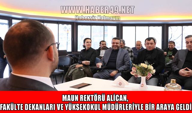 Muş Alparslan Üniversitesi’nin akademik işleyişi masaya yatırıldı