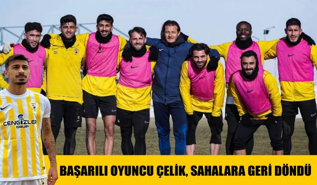 Cem Çelik sahalara geri döndü, Muşspor’da moraller yükseldi