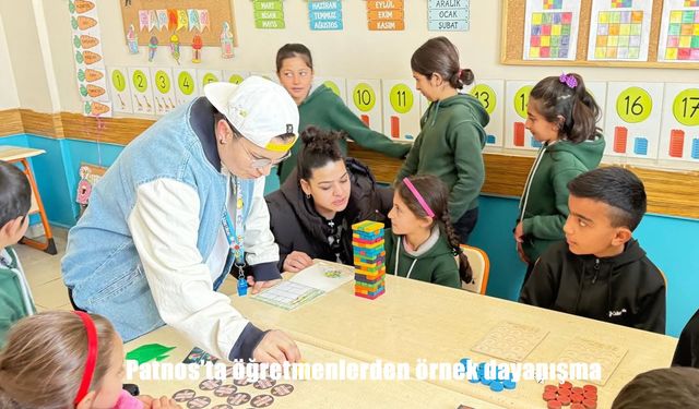 Patnos'ta öğretmenlerden örnek dayanışma