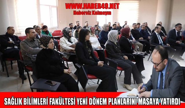 MAUN Rektörü Alican, akademik açılış toplantısına katıldı