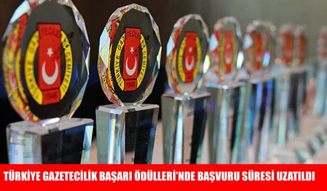 TGC Türkiye Gazetecilik Başarı Ödülleri’ne başvuru süresi uzatıldı