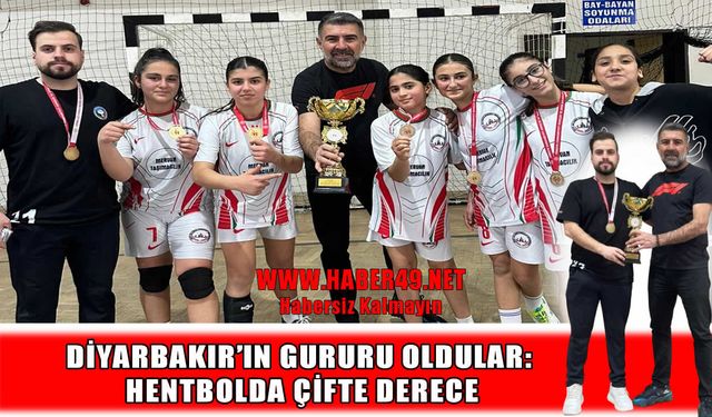Diyarbakır Kayapınar’da hentbol rüzgarı