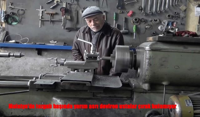 Malatya’da yarım asırlık ustalar çırak bulamıyor