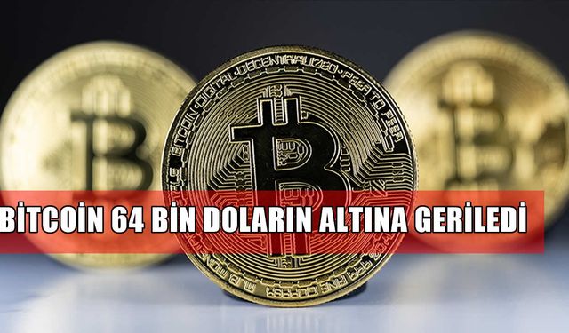 İsrail’in İran’a Saldırı Açıklaması Sonrası Kripto Paralarda Düşüş: Bitcoin 64 Bin Doların Altına Geriledi