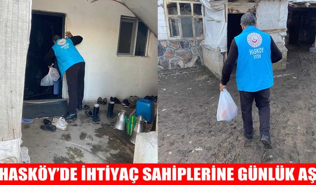 Hasköy’de Ramazan bereketi: İhtiyaç sahiplerine her gün sıcak yemek
