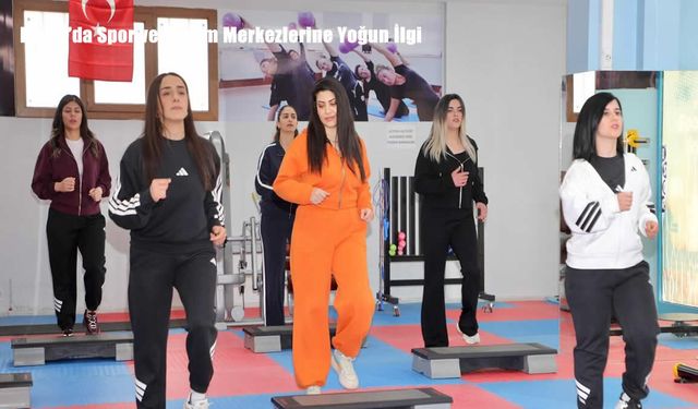 Elazığ’da Spor ve Yaşam Merkezlerine Yoğun İlgi