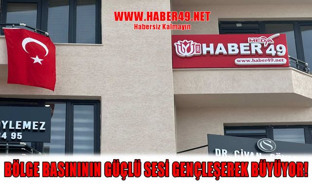 Bölge basınının güçlü sesi Haber49 dijitalde 19. yılını kutluyor