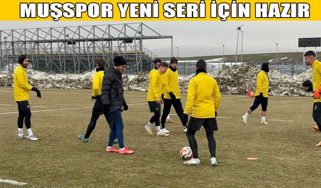 Muşspor, sahasında kritik Aksaray sınavına çıkıyor