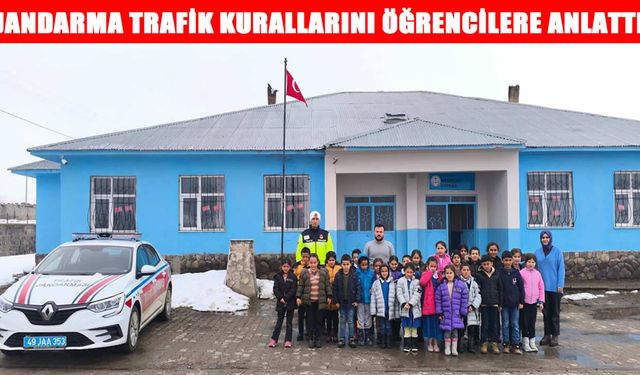 Bulanık'ta öğrencilere hayat kurtaran trafik eğitimi