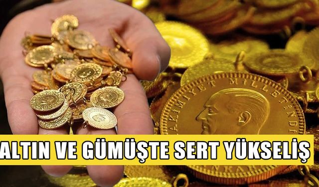 Altın Son 3 Haftanın Zirvesinde: Gram, Çeyrek ve Ons Fiyatları Yükseldi! Gümüşte Sert Sıçrama