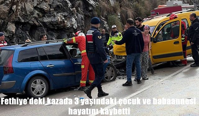 Fethiye’de feci kaza: 3 yaşındaki çocuk ve babaannesi hayatını kaybetti