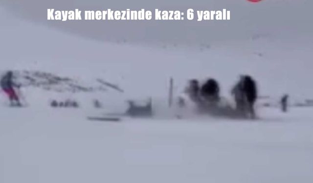 Bingöl’de kayak keyfi hastanede noktalandı: 6 yaralı