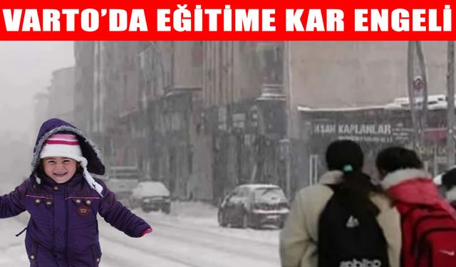 Muş’ta eğitime ara verilen ilçe sayısı 3’e yükseldi