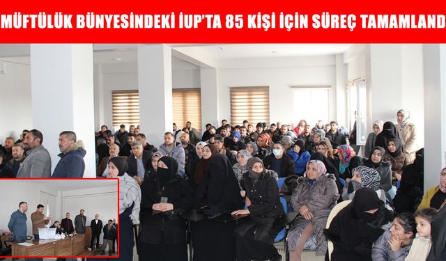 Muş’ta Müftülük İUP kurası tamamlandı: 85 kişi istihdam edilecek