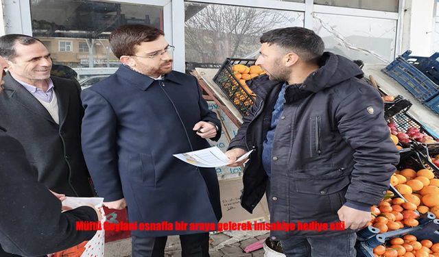 Müftülükten Ramazan Öncesi Esnafa Anlamlı Ziyaret