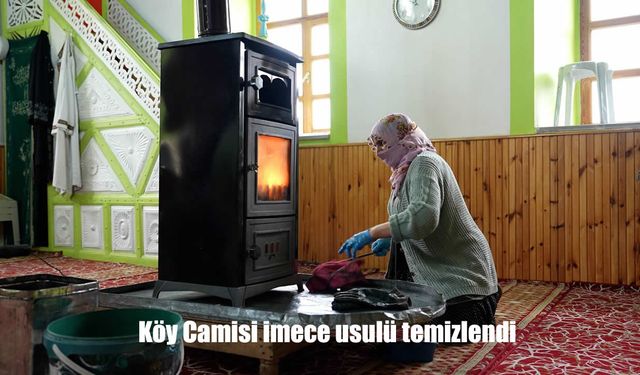 Asırlık ibadethanede temizlik seferberliği