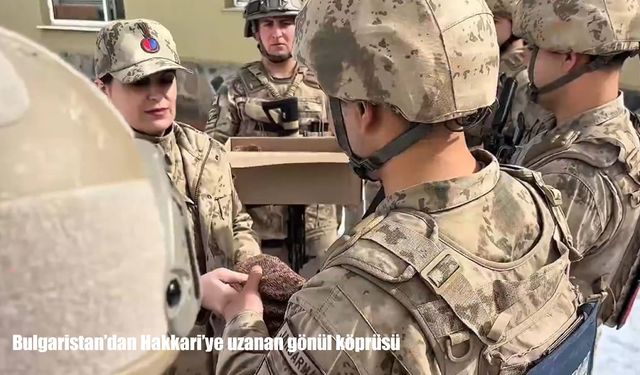 Bulgaristan’daki Nineden Hakkari’deki Mehmetçiğe 30 Çift Çetik