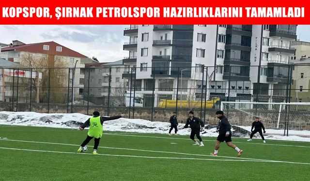 Bulanık KOP Spor, Şırnak Petrolspor’u ağırlıyor