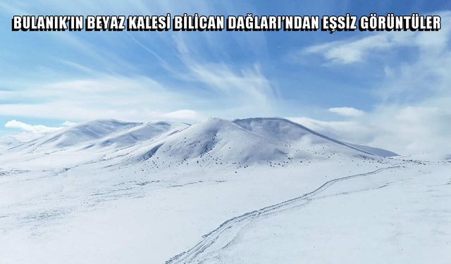 Bilican Dağları’nda kış senfonisi