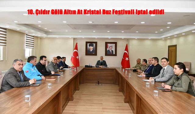 Çıldır Gölü’ndeki buz eridi, Altın At Kristal Buz Festivali iptal edildi