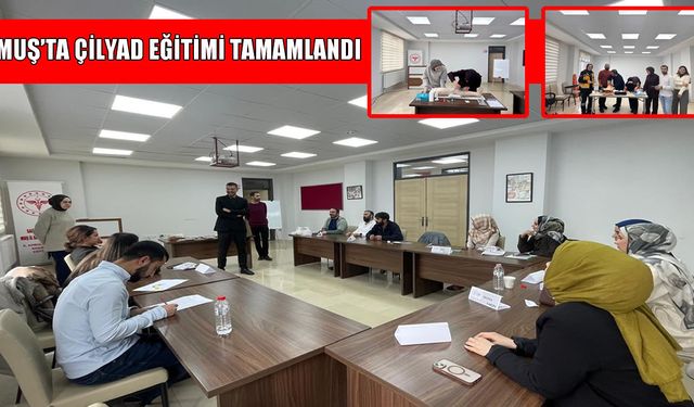 Muş’ta sağlık personeline Çocuklarda İleri Yaşam Desteği eğitimi verildi