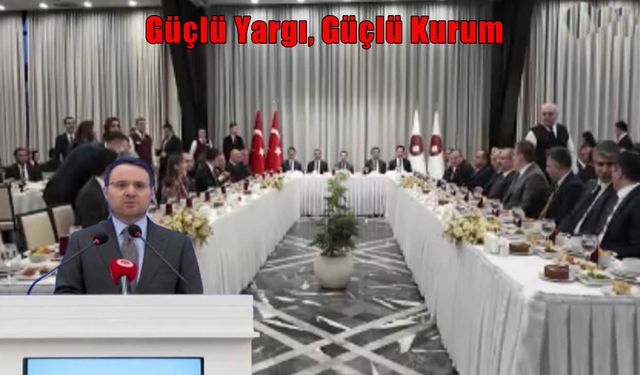 Bakan Gürlek’ten HSK iftarında önemli mesajlar: "Güven En Kıymetli Sermayemiz"
