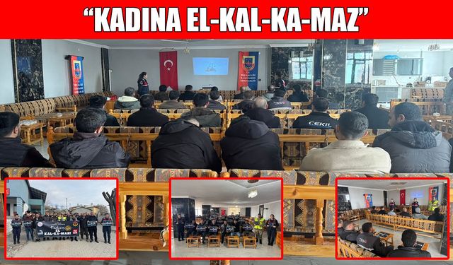 Muş İl Jandarma Komutanlığı’ndan "Aile İçi Şiddetle Mücadele" seferberliği