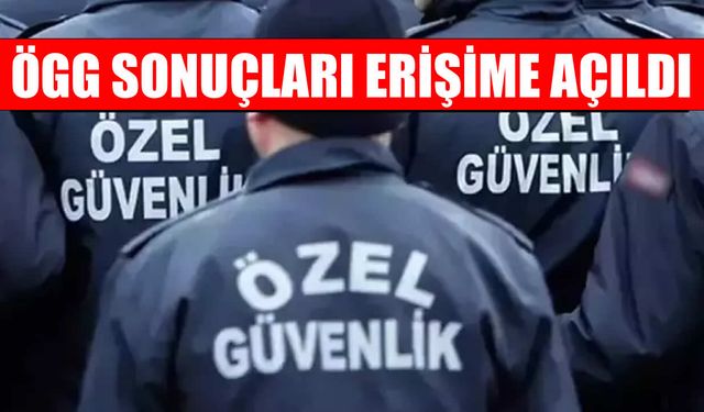 ÖGG 2026 sınav sonuçları bugün erişime açılıyor