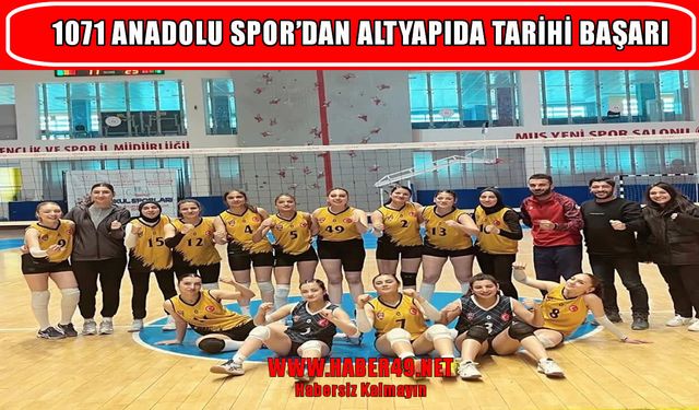 Şampiyon 1071 Anadolu Spor Kulübü, bölge müsabakalarına hazır