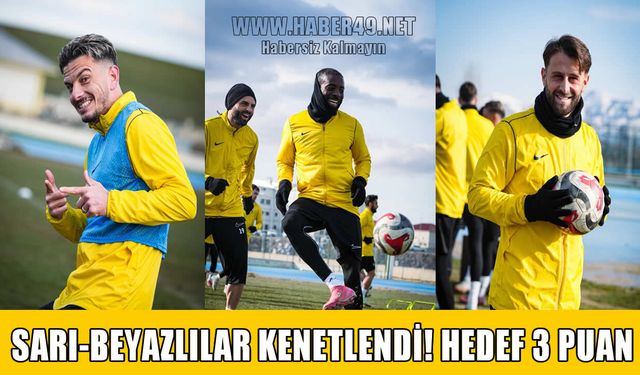 Muşspor'da Bursaspor mesaisi tüm hızıyla sürüyor