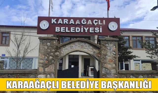 KARAAĞAÇLI BELEDİYE BAŞKANLIĞI 2 ADET ARAÇ SATIŞ İLANI