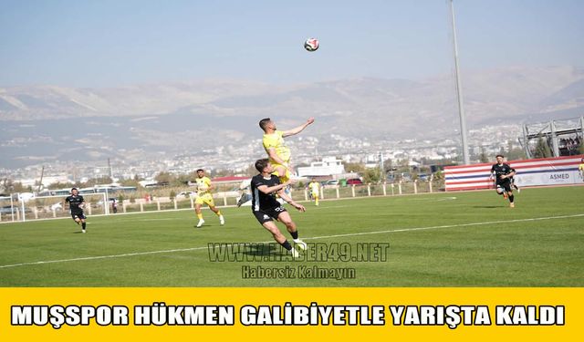 Muşspor’dan stratejik adım: Haftayı hükmen geçti, play-off hattını sağlama aldı