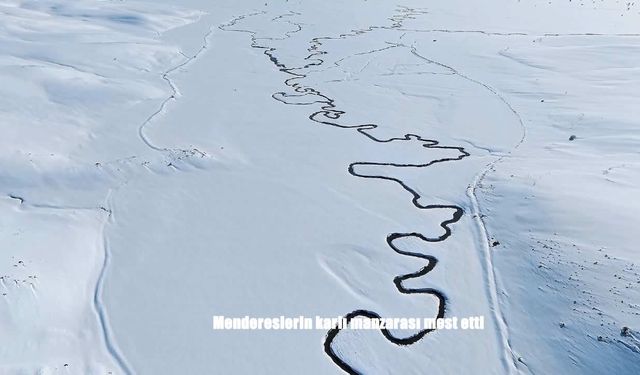 Hakkari’de Menderesler ve Cilo Dağı’nın Kış Büyüsü Mest Etti