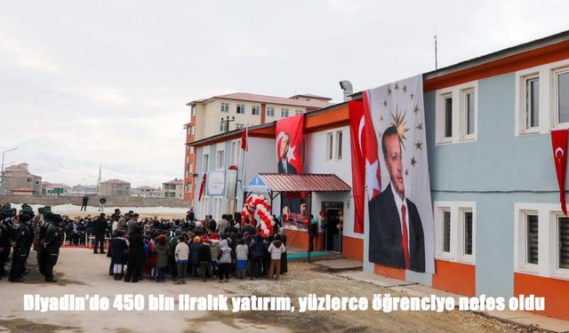 Diyadin’de Atıl Hastane Okula Dönüştü