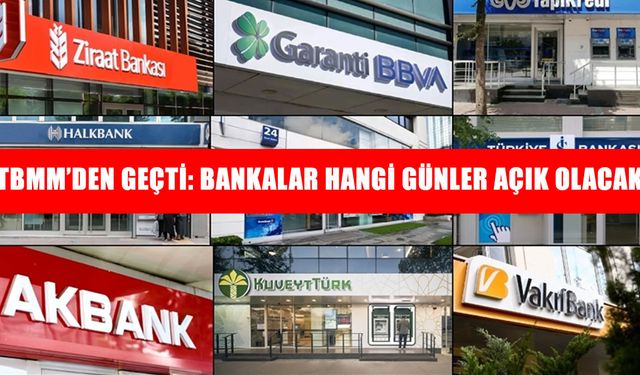 Milyonları ilgilendiren karar: Bankalar Cumartesi günleri açık olacak mı?