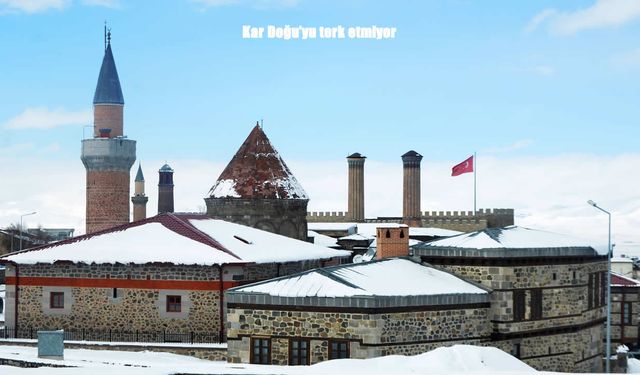 Doğu’da kar yağışı etkisini sürdürüyor: Buzlanma ve çığ uyarısı