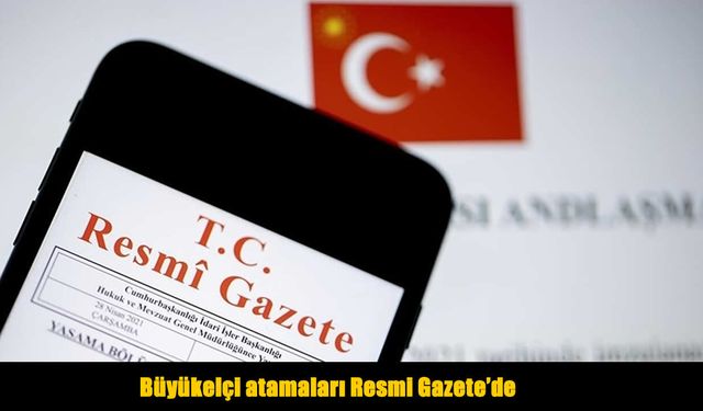 Resmi Gazete'de Yayımlandı: 4 Ülkeye Yeni Büyükelçi Ataması