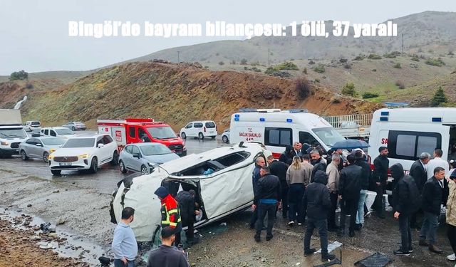 Bayram sevinci hüzne döndü: Bingöl’de kazalar can aldı