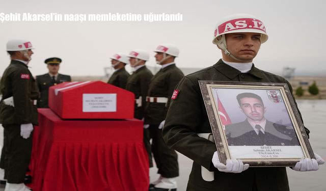 Ağrı’da şehit olan Uzman Çavuş Selman Akarsel memleketine uğurlandı