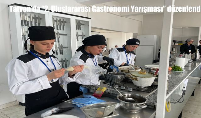 Tatvan’da "2. Uluslararası Gastronomi Yarışması" düzenlendi