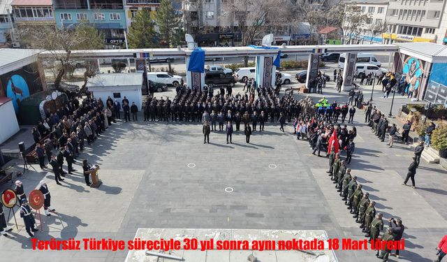 Tunceli’de 30 yıl sonra aynı noktada 18 Mart töreni