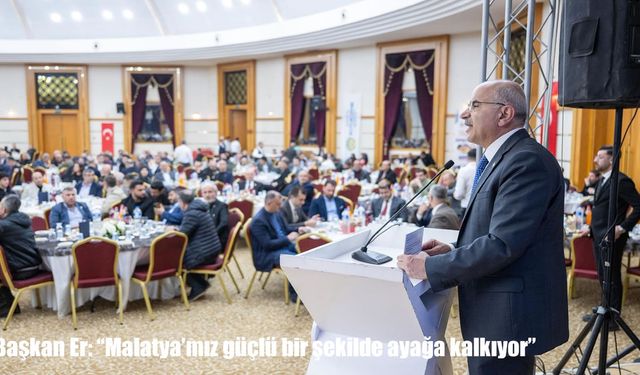 Malatya’da muhtarlarla iftar buluşması: Başkan Er’den deprem sonrası mesaj