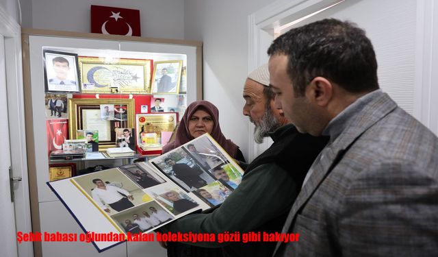 Şehit babasından anlamlı emanet: Oğlunun koleksiyonu müze veya sergiye bağışlanacak