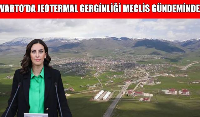 Varto'da 16 köyü etkileyecek jeotermal projesi Meclis gündeminde