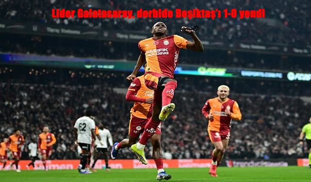 Galatasaray Kritik Derbiden 3 Puanla Ayrıldı