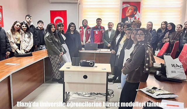 Elazığ’da Üniversite Öğrencilerine Sosyal Hizmet Modelleri Tanıtıldı