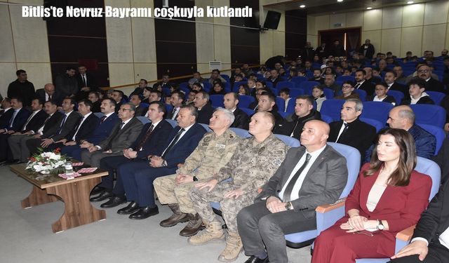 Nevruz ateşi yakıldı: Bitlis’te coşku dolu kutlama