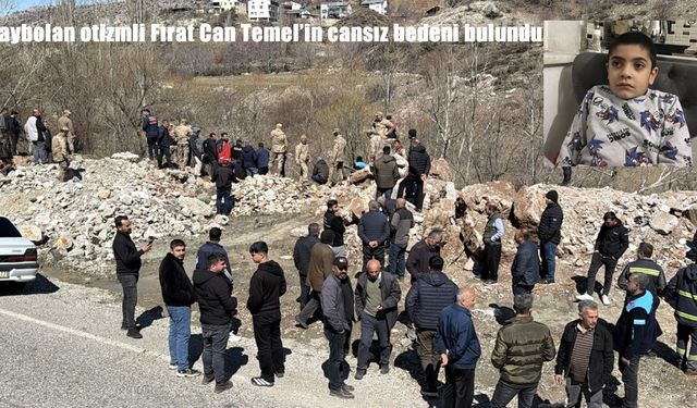 Kayıp otizmli Fırat Can Temel’den acı haber: Cansız bedeni bulundu