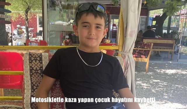 Konya’da motosiklet kazası: 11 yaşındaki çocuk hayatını kaybetti